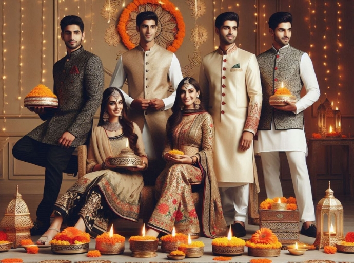 Traditional Indian festive wardrobe shifts towards ‘celebratory comfort’